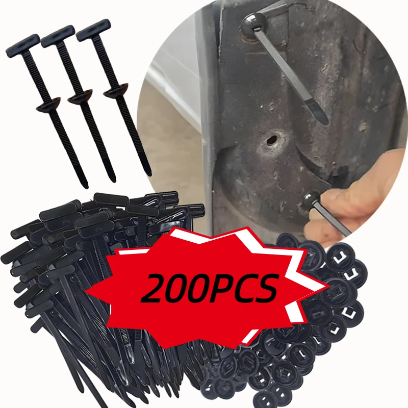 Car Cable Organizer - 5-200 szt. Nylonowe opaski kablowe z