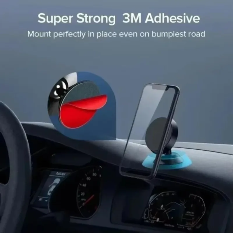 Car Phone Holder - Metalowy magnetyczny uchwyt na telefon, mini,