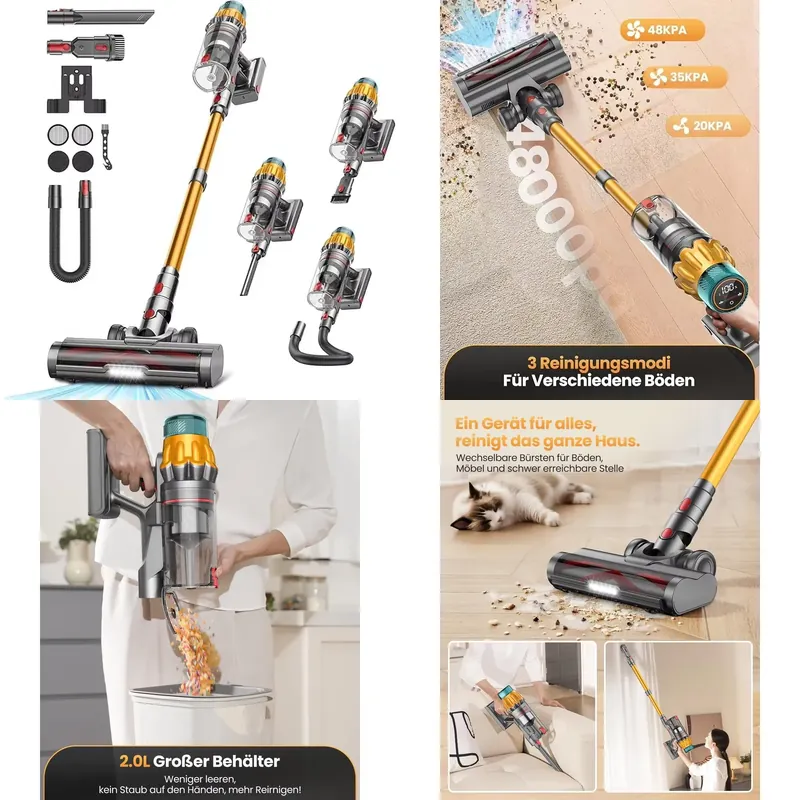 Odkurzacz bezprzewodowy V16, p – Car Vacuum recenzja i cena