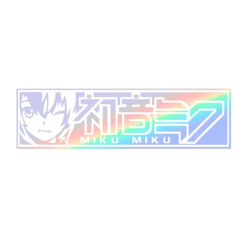 Naklejki odblaskowe Anime Hats – Car Accessories Japanese recenzja i cena