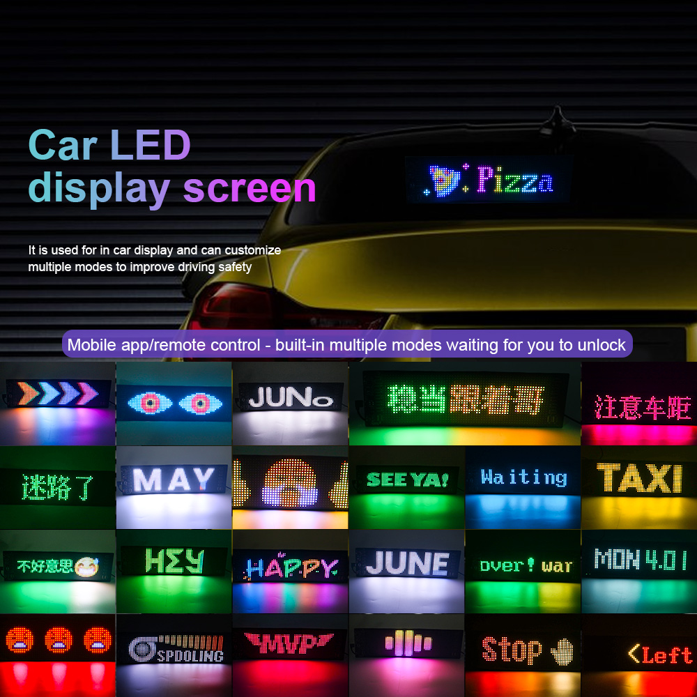 Panel LED Matrix Pixel z funkc – Car Led Light recenzja i cena