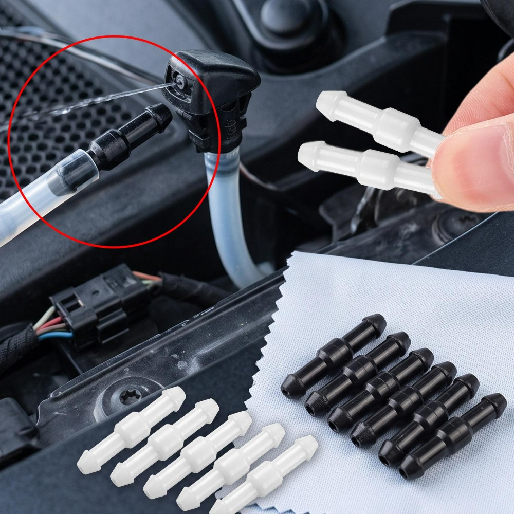 Czarno-białe proste złącze, dy – Car Wiper recenzja i cena